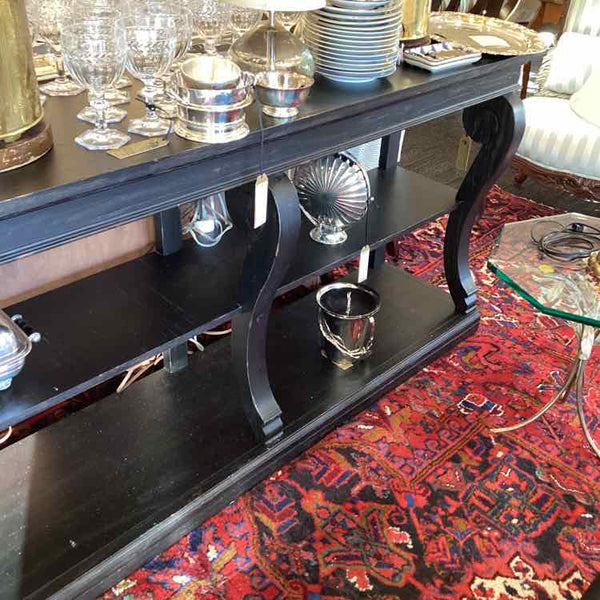 Hekman Ebony Console Table