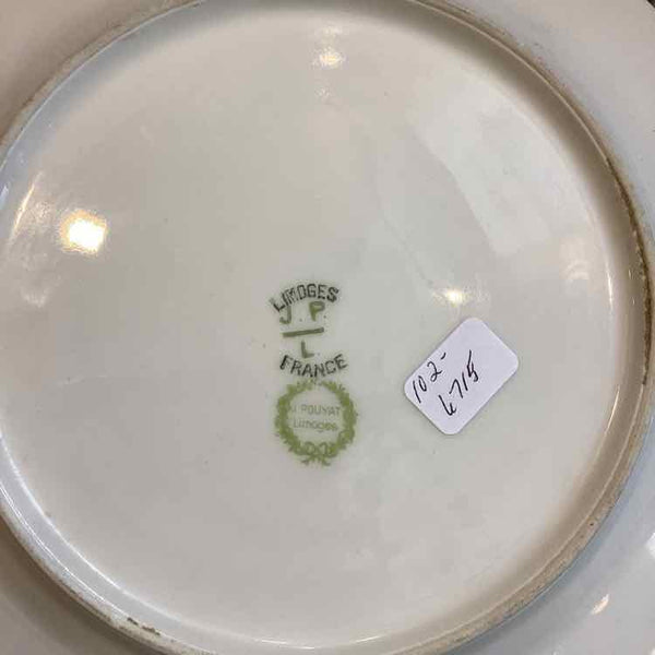 8" 2 Limoges Bowls & Plate