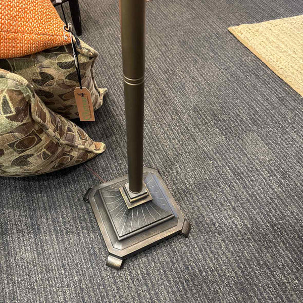 Antique Brown Floor Lamp