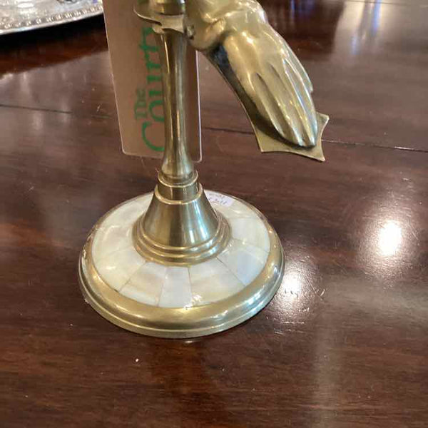 Brass Three Hand Letter Holder