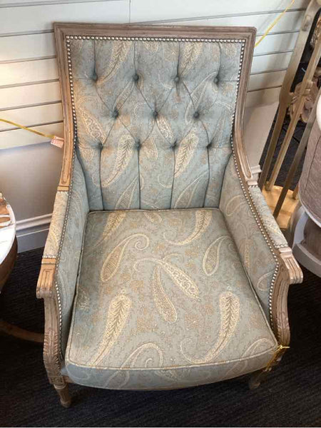 Cambridge Collection NC Green Leaf Chair