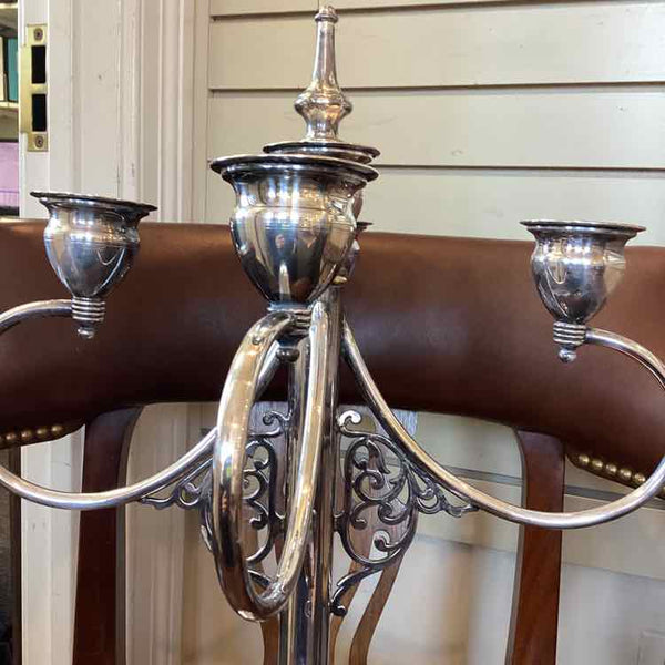 5 Arm Silverplate Candlelabra