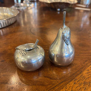 Pewter Salt and Pepper