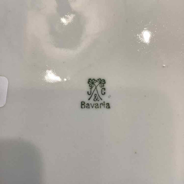 11" Bavarian Gold Rimmed Serving Plate