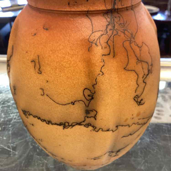 Raku Pottery Vase