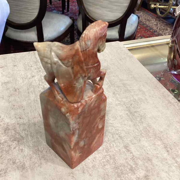 Stone Carved Horse