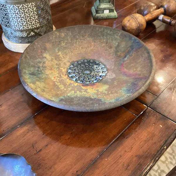 Raku Wall Plate