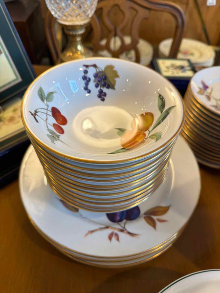 Set of Royal Worcester"Evesham" China