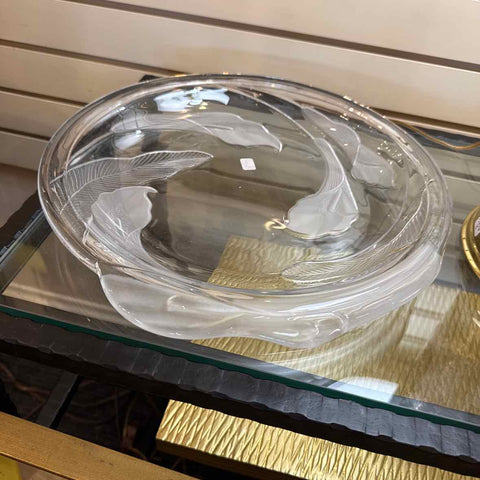 Floral Etched Plate