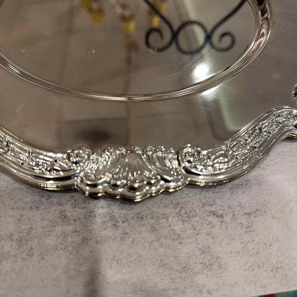 4 Davco Silver Chargers