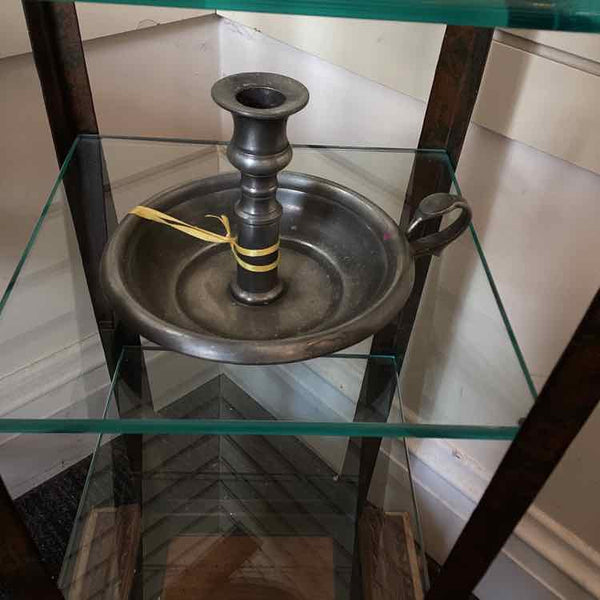 Pewter Candle Holder