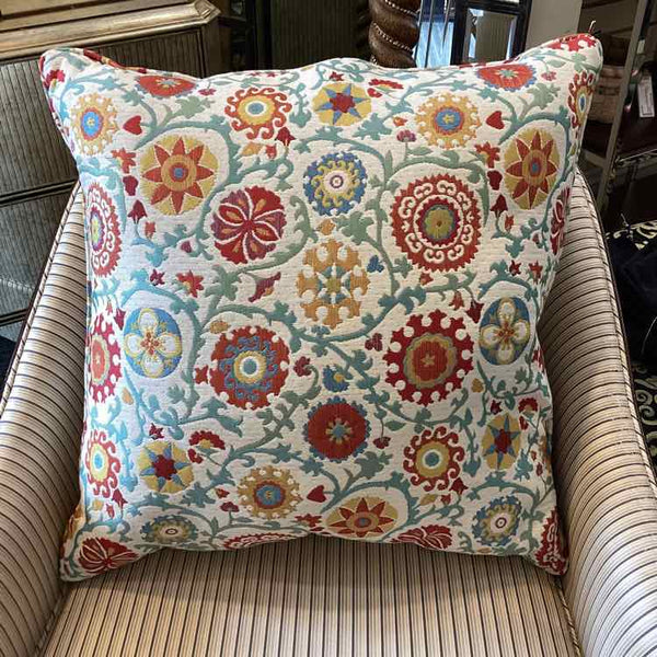 Multi-Colored Down Pillows