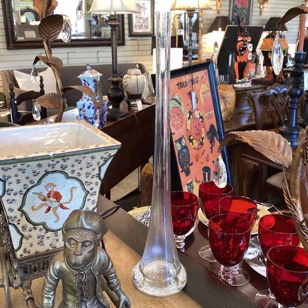 Glass Narrow Vase