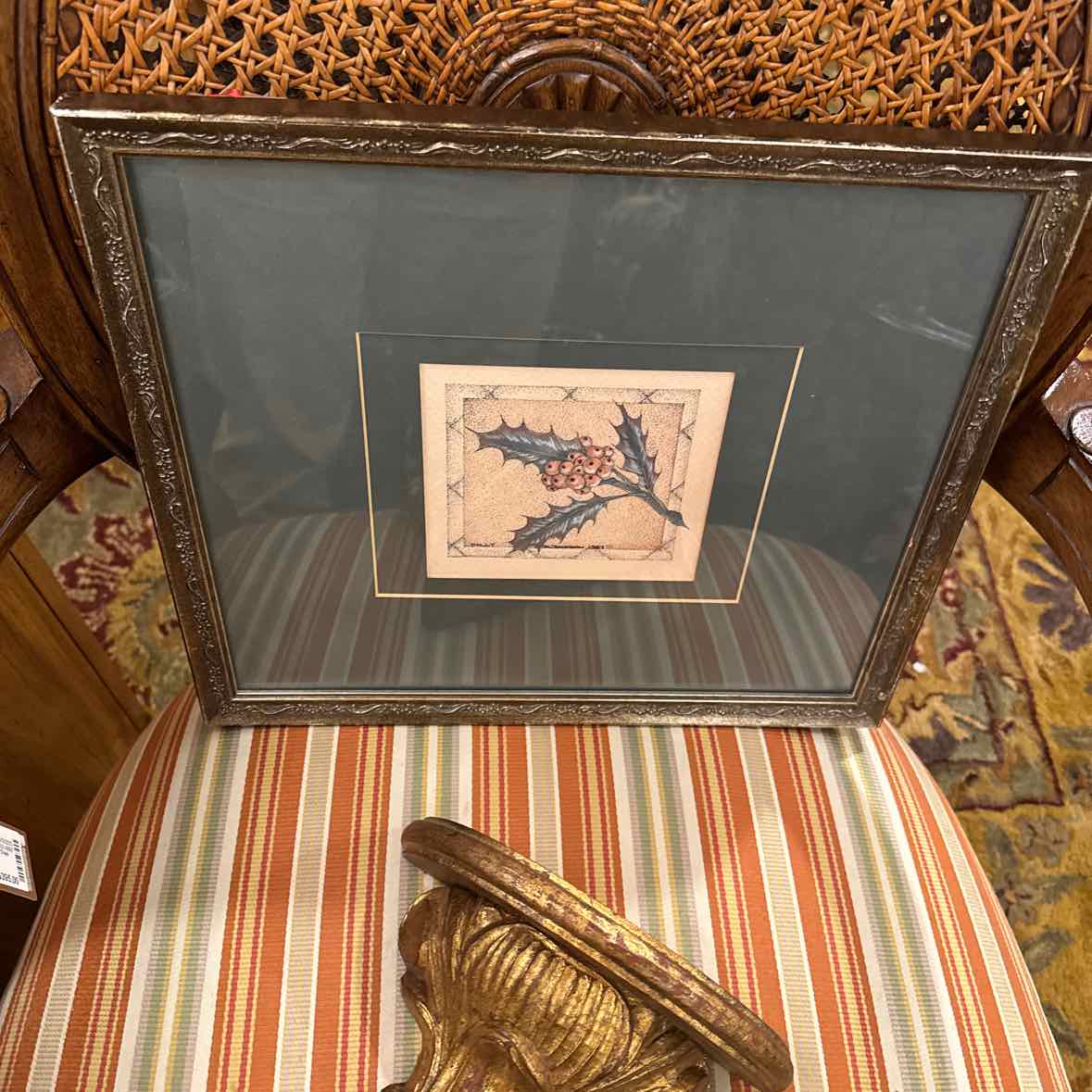 Pair of Signed Prints Holly & Firethorn