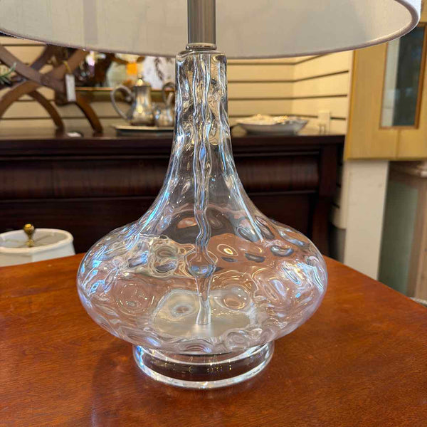 Clear Glass Lamp