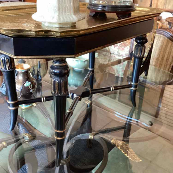 Brass Top Tray Table