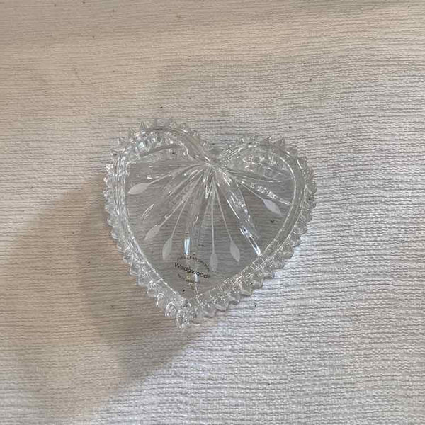 Wedgwood Crystal Heart Box