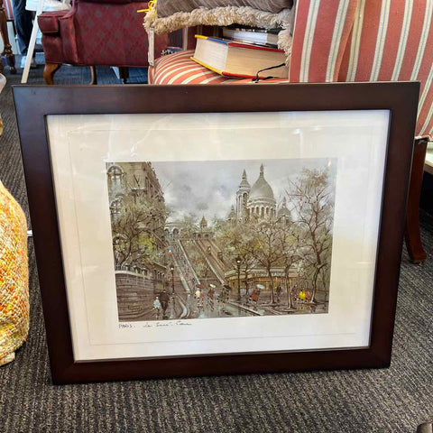 Paris Scene Print