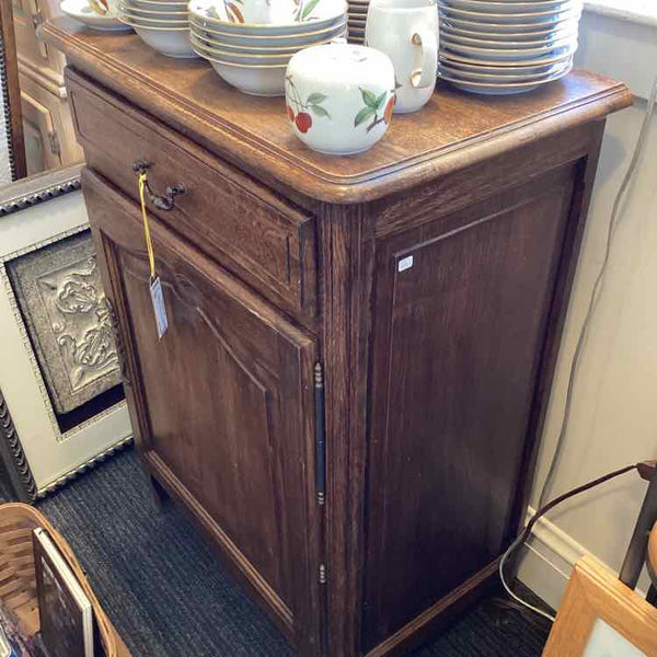 French Oak Side Cabinet