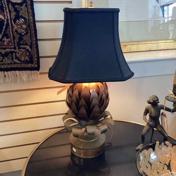 Copper Artichoke Table Lamp
