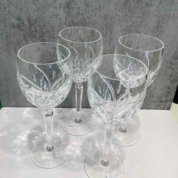 Four Waterford Lucerne Wine Glasses