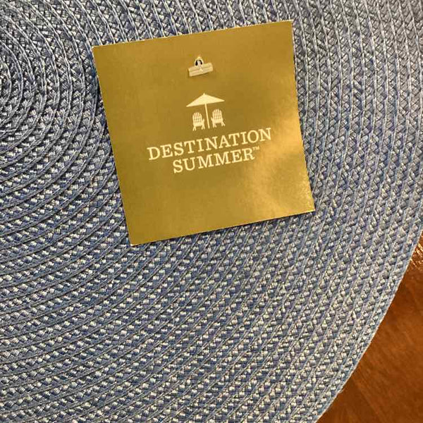 Six Round Placemats