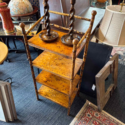 Four Tier Bamboo Shelf Stand