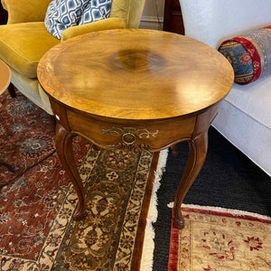 Round Baker Side Table