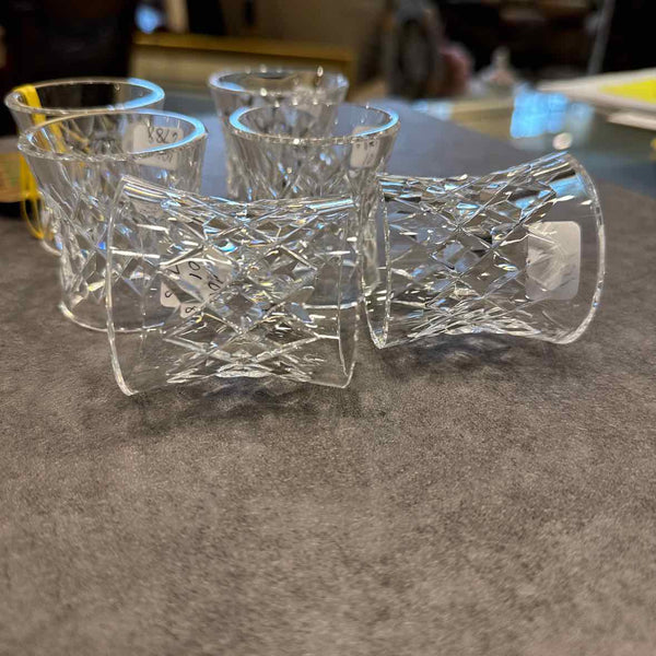 6 Waterford Napkin Rings