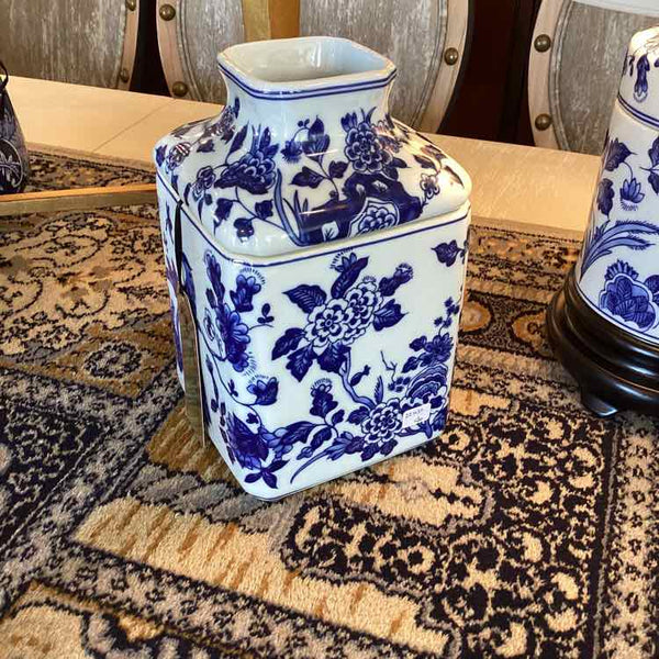 Blue And White Ginger Jar