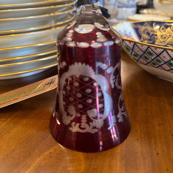 Red Glass Bell