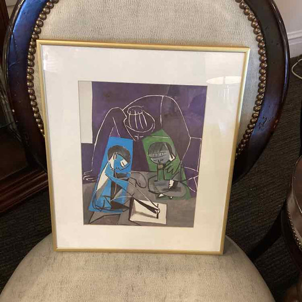 Reprint Picasso Francoise & Paloma