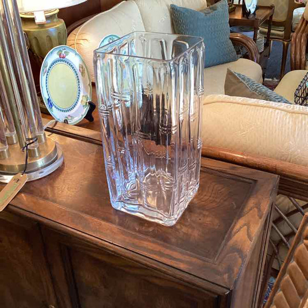 Glass Bamboo Vase