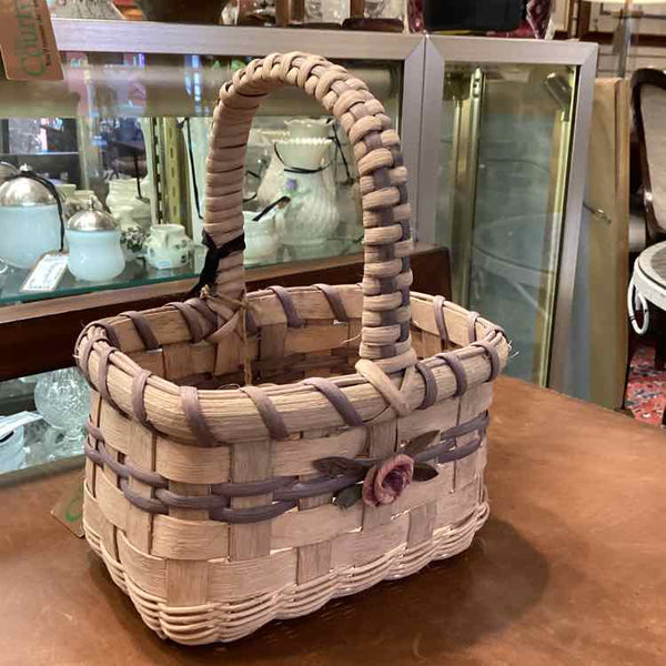 C.W. Young Basket With Handle