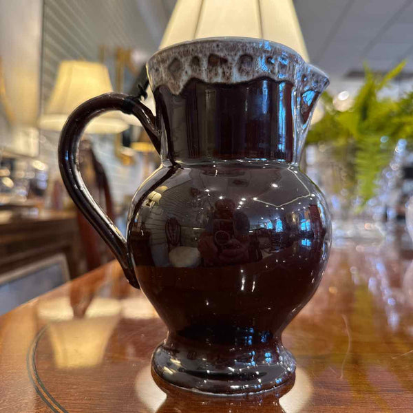 Ceramic Brown Pitcher