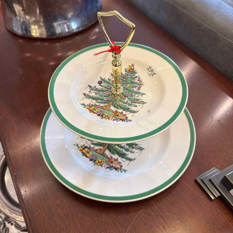 Spode Double Tier Serving Tray