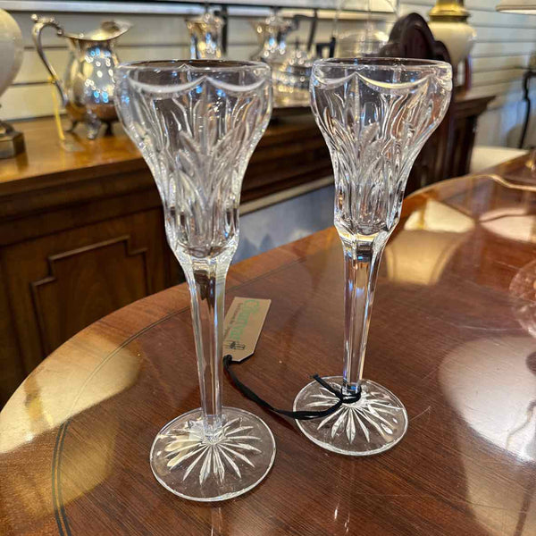 Pair of Waterford Marquis Candlesticks