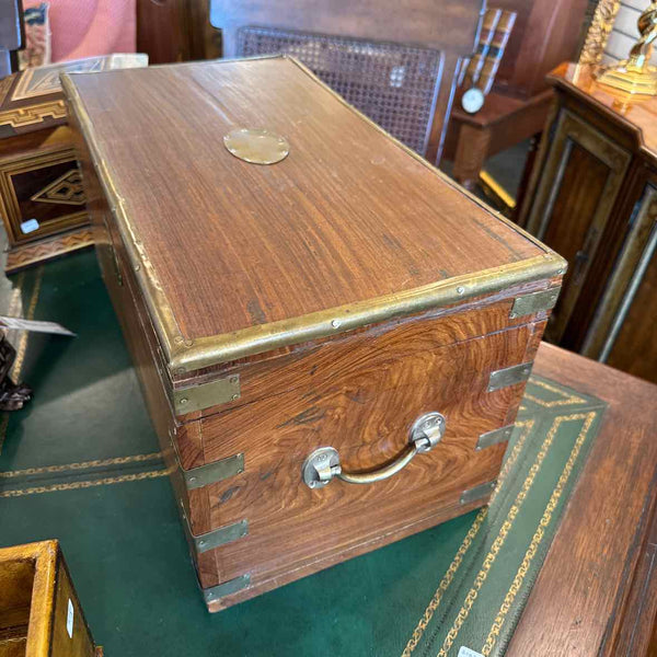 Box With Brass Accents