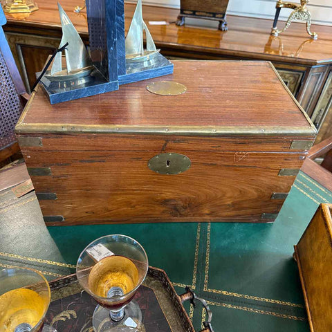 Box With Brass Accents