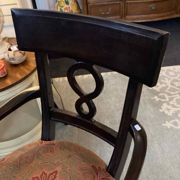 Walter E. Smith Arm Chair with Upholstered Seat