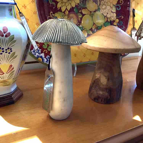 Metal And Marble Mushroom