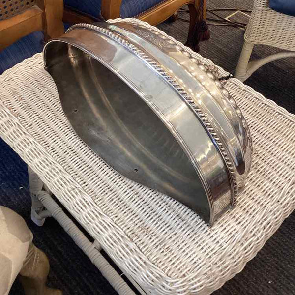 Silverplate Wall Pocket Planter