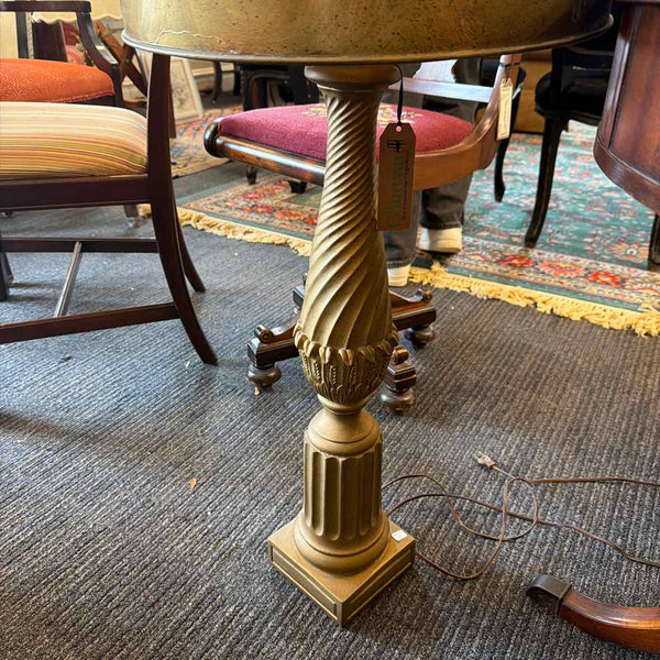 Gold Base Resin Lamp