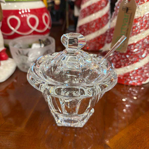 Baccarat Jam Jar with Spoon