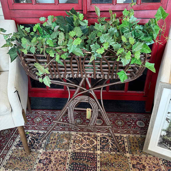 Brown Twig Art Plant Stand