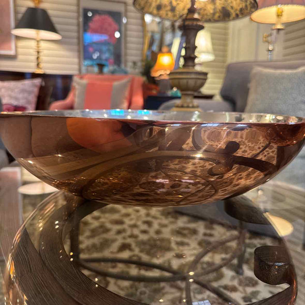 Nickel And Copper Bowl