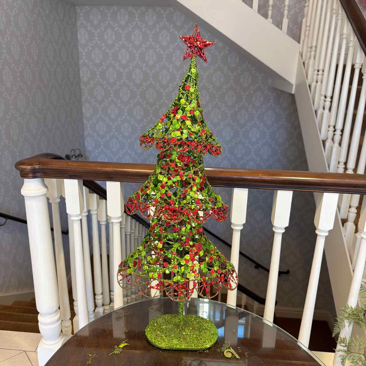 Metal 3-Tier Christmas Tree