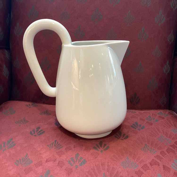 White Ceramic Pitcher