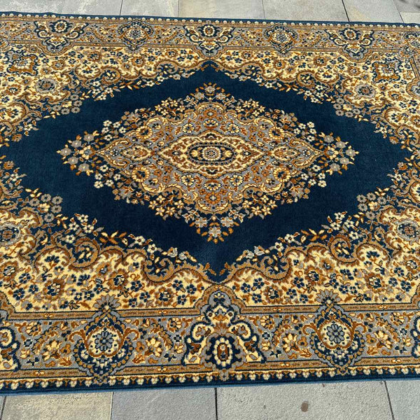 Blue/Gold/Cream Rug