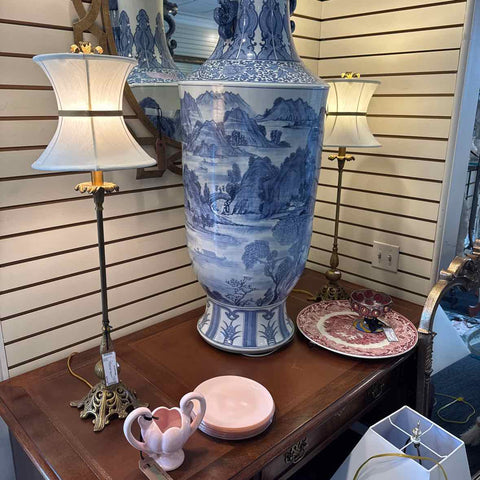 Pair Of Gold Chelsea Lamps